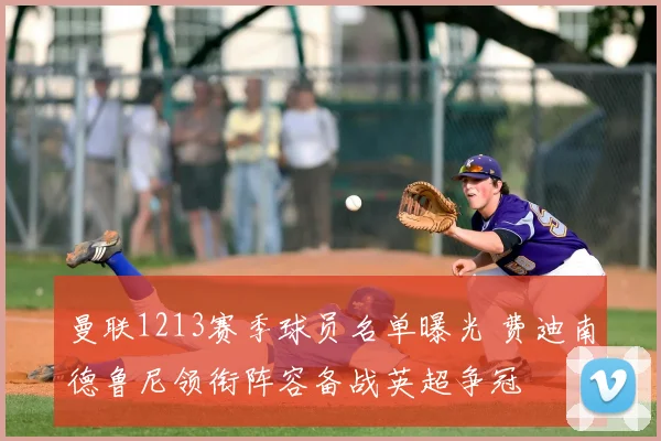 曼联1213赛季球员名单曝光 费迪南德鲁尼领衔阵容备战英超争冠